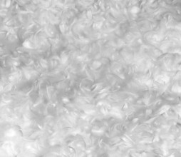 Full frame background made with lots of down feathers