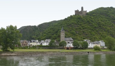 Castle Maus at the Middle Rhine area in Germany