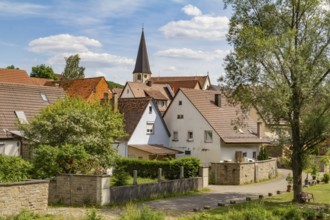 Impression of Berlichingen in southern Germany at summer time