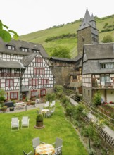 The Malerwinkel in Bacharach at the Middle Rhine area in Germany
