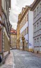 Idyllic scenery in Bamberg, a town in Upper Franconia, Germany