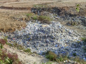 A garbage dump seen in Sri Lanka