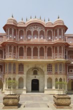 The city palace in Jaipur, located in Rajasthan, India