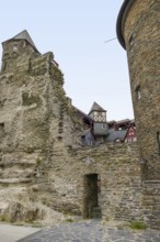 Stahleck castle near Bacharach at the Middle Rhine area in Germany