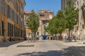 Impression of Aix-en-Provence, a city and commune in the Provence region of southern France