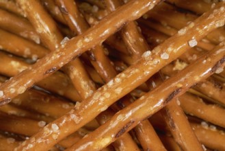 Full frame closeup of some crunchy salt sticks