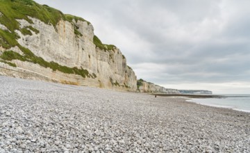 Scenery around Fecamp, a commune in the department of Seine-Maritime at the Normandy region in