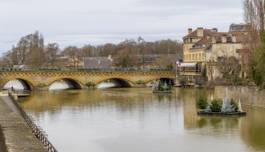 Impression of Metz, a city in the Lorraine region located in northeast France