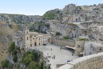 Impression around Matera in the region of Basilicata in Southern Italy