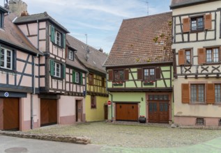 Impression of Kaysersberg, a historical town and former commune in Alsace in northeastern France