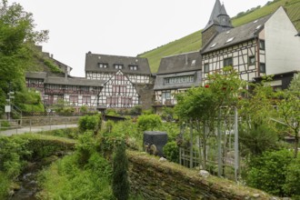 The Malerwinkel in Bacharach at the Middle Rhine area in Germany
