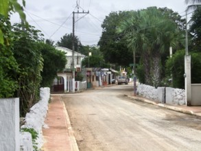 Part of a mayan village in Mexico