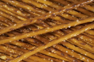 Full frame closeup of some crunchy salt sticks