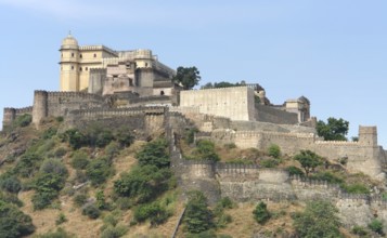 Scenery around Kumbhalgarh located in Rajasthan, India