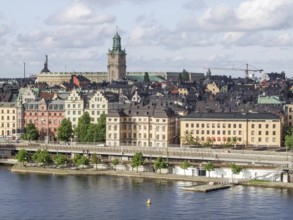 Aerial view of Stockholm in Sweden