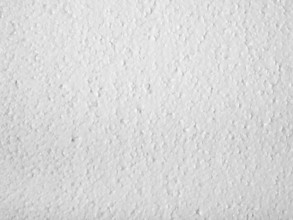 Full frame closeup of a white Polystyrene surface