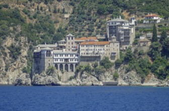Coastal settlement around Chalkidiki, a peninsula and part of the region of Central Macedonia in