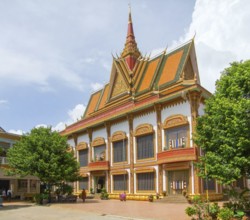 Historic building at Siem Reap in Cambodia