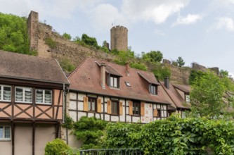 Impression of Kaysersberg, a historical town and former commune in Alsace in northeastern France