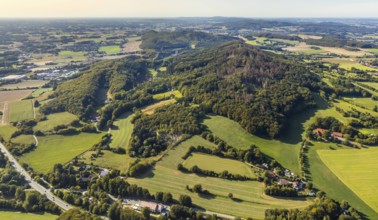 Aerial photo, Teutoburg Forest, Große Egge, Hermannsweg, Halle, East Westphalia-Lippe, OWL, North