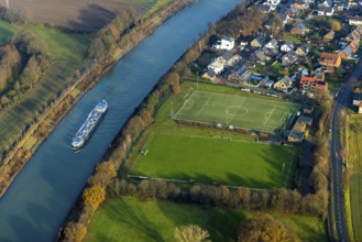 HALTERN AM SEE 16.12.2020 Ensemble of sports grounds of SV Bossendorf 1955 e.V. on Marler Straße in