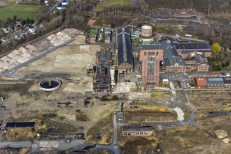 Aerial photograph, Former Ost colliery, Old Heinrich-Robert colliery, Hammerhead tower, former