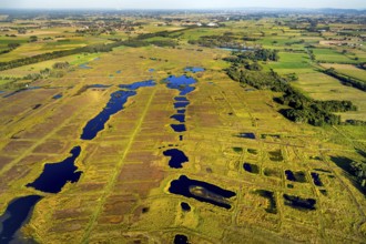 Aerial photo, Großes Torfmoor, Gehlenbeck, Hille, Lübbecke, Ostwestfalen-Lippe, OWL, North
