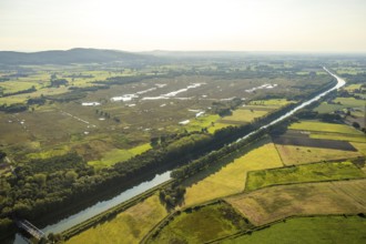 Aerial photo, Großes Torfmoor, Gehlenbeck, Hille, Lübbecke, Ostwestfalen-Lippe, OWL, North
