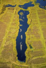 Aerial photo, Großes Torfmoor, Gehlenbeck, Hille, Lübbecke, Ostwestfalen-Lippe, OWL, North