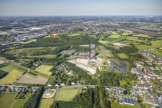Aerial view, Heinrich-Robert colliery, creative centre, former Verbundbergwerk Ost, coal mining,