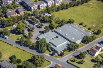 Aerial photo, Sachsen-Halle, conversion, remodelling, Heessen, Hamm, Ruhr area, North