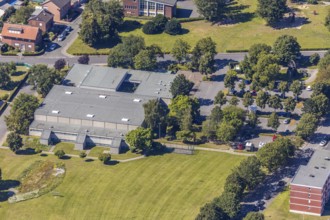 Aerial photo, Sachsen-Halle, conversion, remodelling, Heessen, Hamm, Ruhr area, North