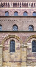 Detail shot of the Speyer Cathedral located in Speyer, Germany