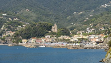 Scenery around Moneglia, a comune (municipality) in the Metropolitan City of Genoa in the Italian