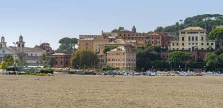 Scenery around Sestri Levante, a town and comune in the Metropolitan City of Genoa, Liguria, Italy