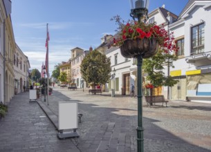Sunny city view of Eisenstadt. a city in the Burgenland area in Austria
