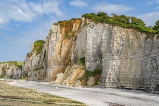 Scenery around Yport, a commune in the Seine-Maritime department at Normandy, France
