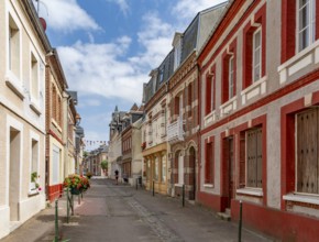 Scenery around Yport, a commune in the Seine-Maritime department at Normandy, France