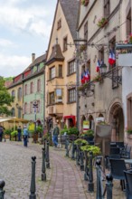 Impression of Kaysersberg, a historical town and former commune in Alsace in northeastern France