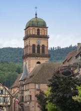 Impression of Kaysersberg, a historical town and former commune in Alsace in northeastern France
