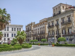 City view of Palermo in Sicily