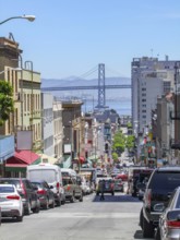 City view of San Francisco, a city in California, USA