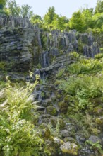 The Steinhoefer Wasserfall at the Bergpark Wilhelmshoehe in Kassel, Germany