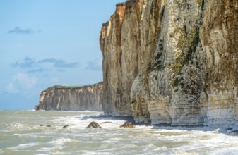 Scenery around Veules-les-Roses, a commune in the Seine-Maritime department in the Normandy region