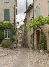 Scenery in Vaison-la-Romaine, a town in the Vaucluse department in the Provence region in