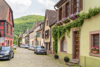 Impression of Kaysersberg, a historical town and former commune in Alsace in northeastern France