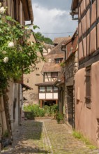 Impression of Kaysersberg, a historical town and former commune in Alsace in northeastern France
