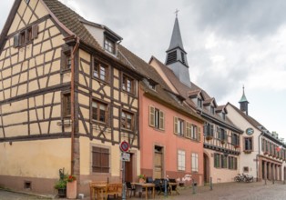 Impression of Kaysersberg, a historical town and former commune in Alsace in northeastern France