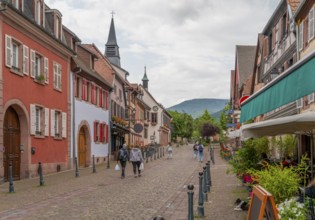 Impression of Kaysersberg, a historical town and former commune in Alsace in northeastern France