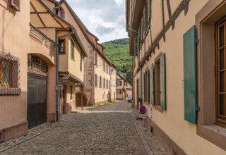 Impression of Kaysersberg, a historical town and former commune in Alsace in northeastern France